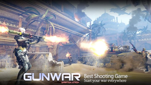 Gun War : Shooting Games v 2.8.1 apk mod DINHEIRO + BONUS INFINITO